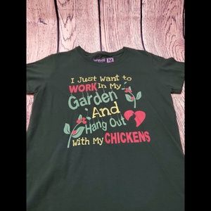 T-shirt with saying